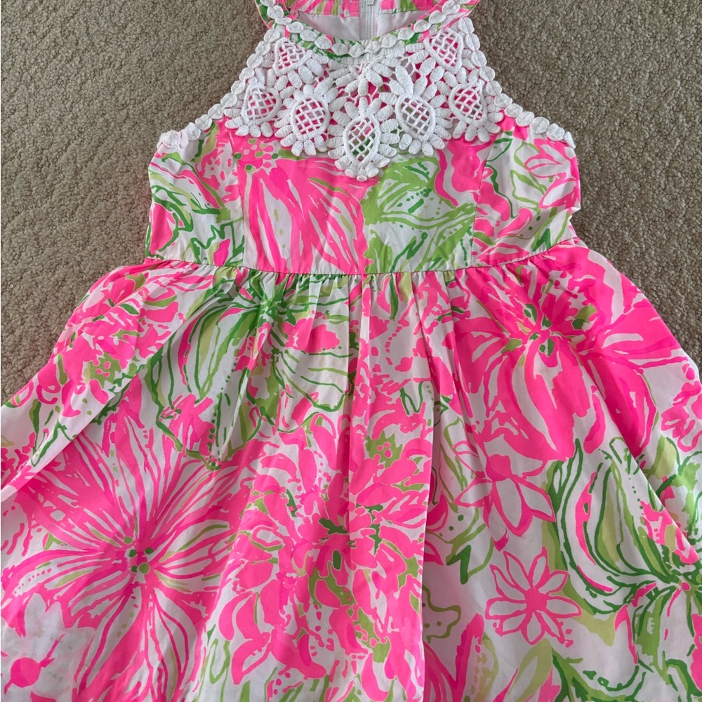 Lilly Pulitzer Bright Floral Kids Dress